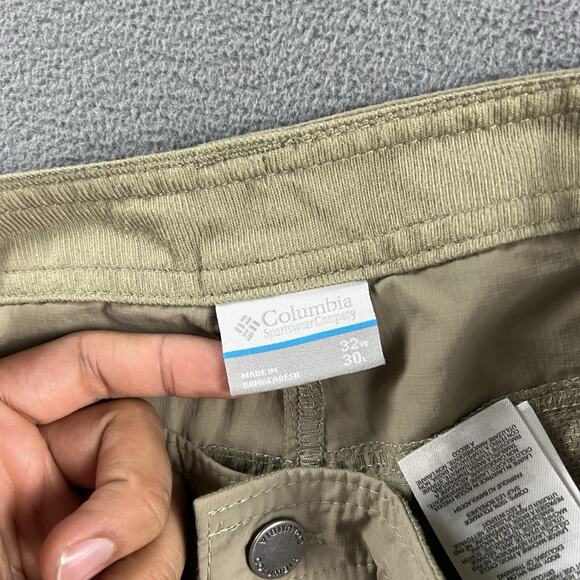 Columbia Pants Mens 32X30 Omni Shield Hiking Cargo Convertible Outdoors Camping - Picture 4 of 11